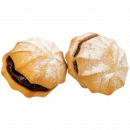 Fine Shortcrust Pastry Cookies filled with Cooked Condensed Milk